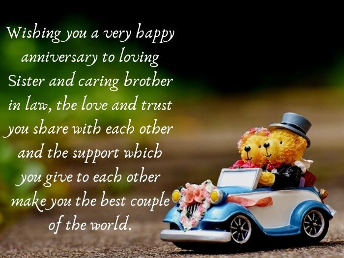 Wedding Anniversary Quotes for Sister