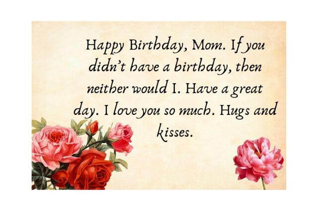 happy birthday mummy wishes