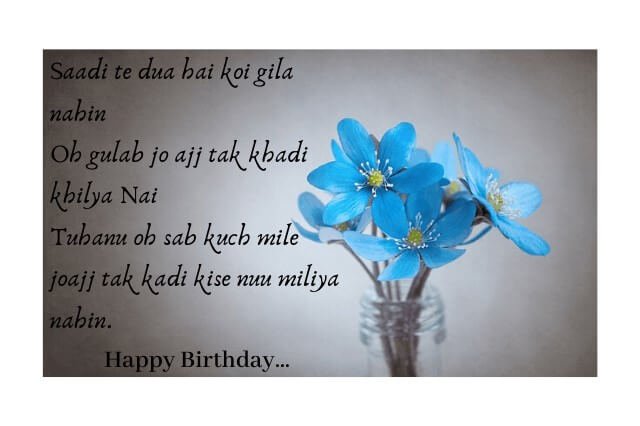 Birthday Wishes In Punjabi