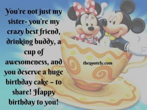 100 Happy Birthday Sissy Wishes and Quotes | The Quotely