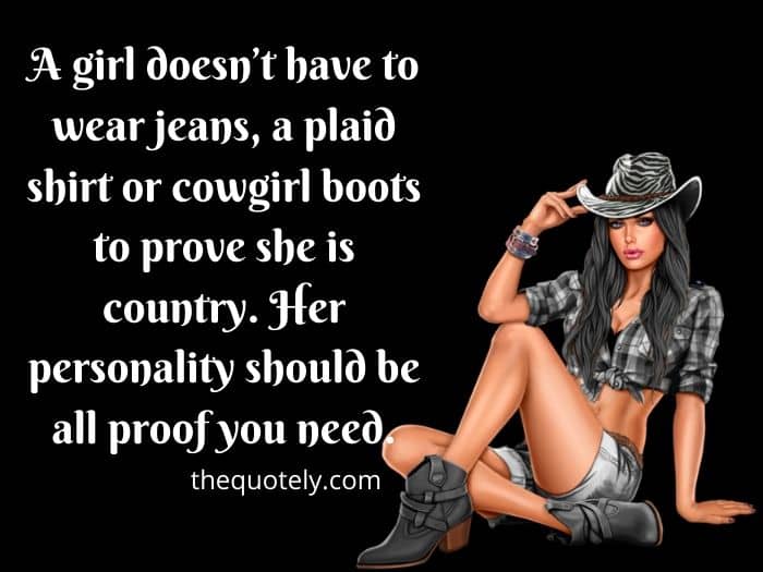 Cute Short Country Quotes