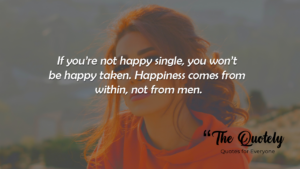 single women quotes