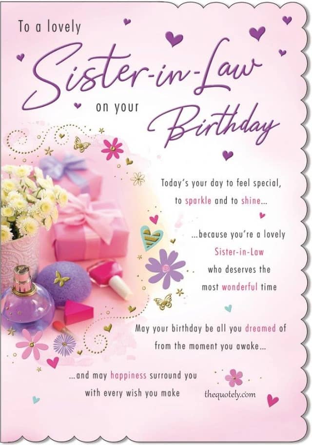 Happy Birthday Sister In Law Funny Birthday Sister In Law