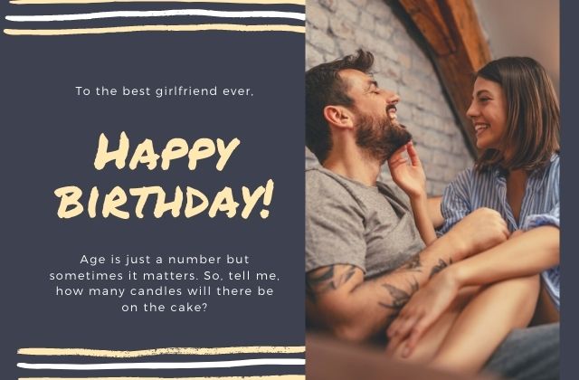 Funny Birthday Wishes for Girlfriend