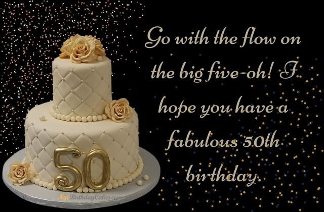 Happy 50th Birthday Wishes