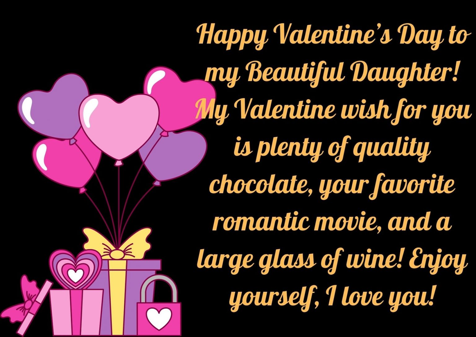 40 Happy Valentines Day Daughter Wishes And Cards
