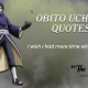 Obito Uchiha Quotes