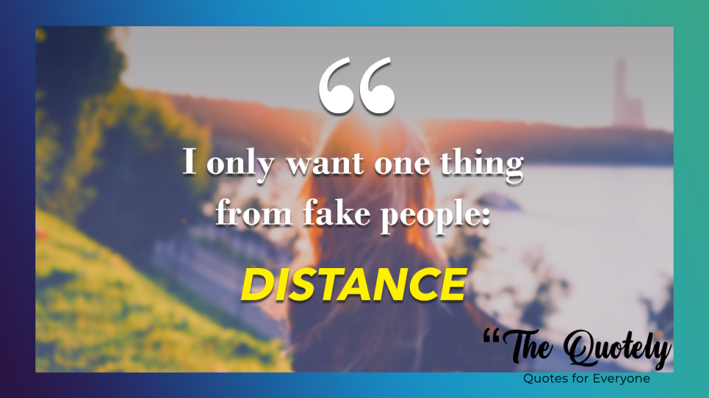 quotes on fake people