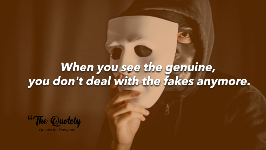 quotes on fake people