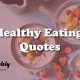 Healthy eating quotes