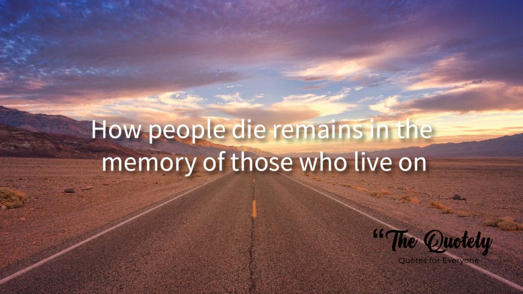 saddest quotes about death