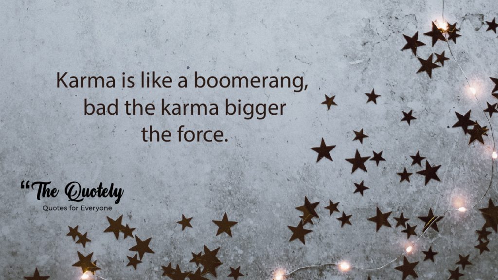 quotes for karma