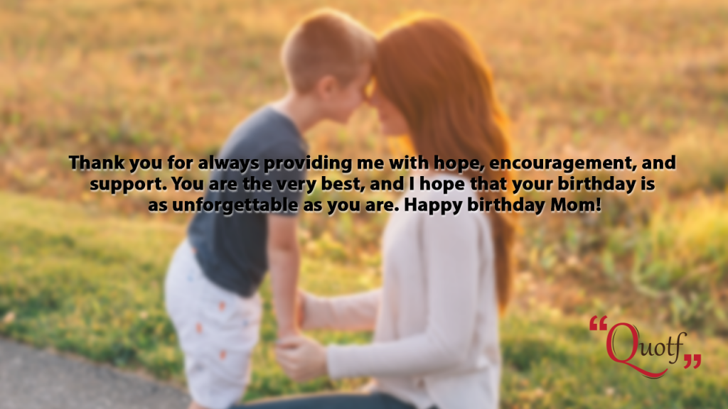 birthday wishes for mom from son