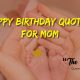 happy birthday quotes for mom