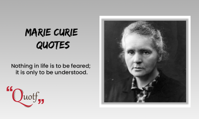marie curie quotes