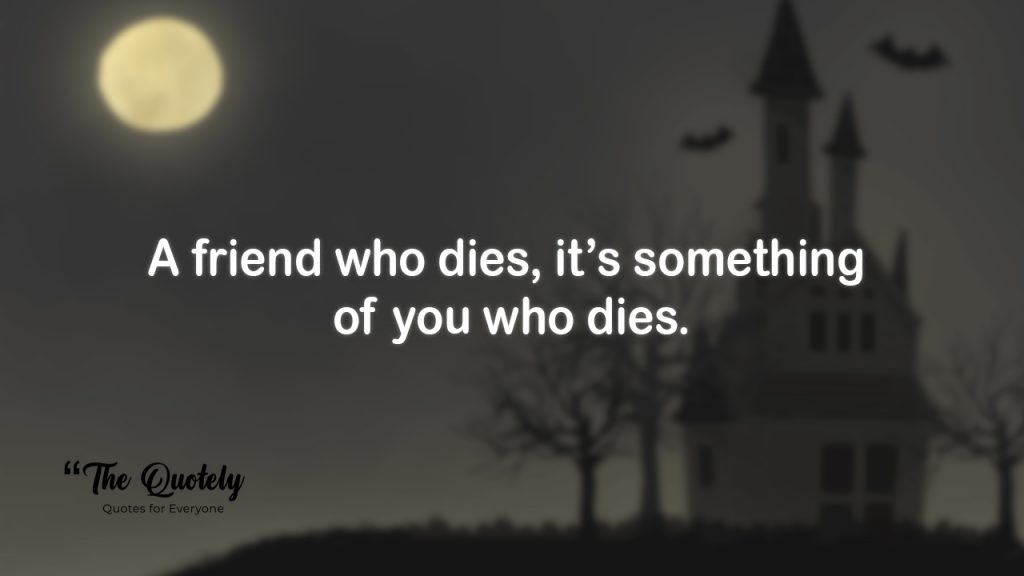 death quotes for friends