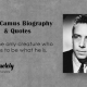 Albert Camus Quotes and Biography
