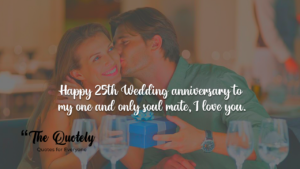 happy 25th wedding anniversary quotes