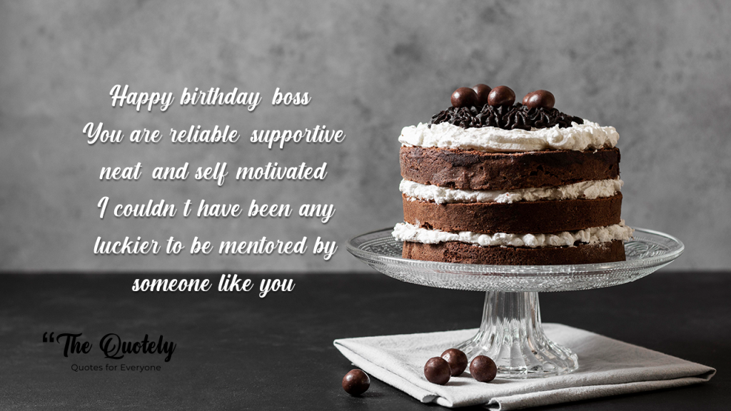 professional birthday wishes for boss