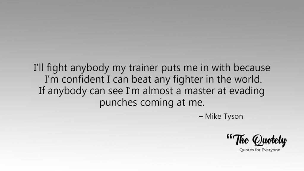 mike tyson quotes fear