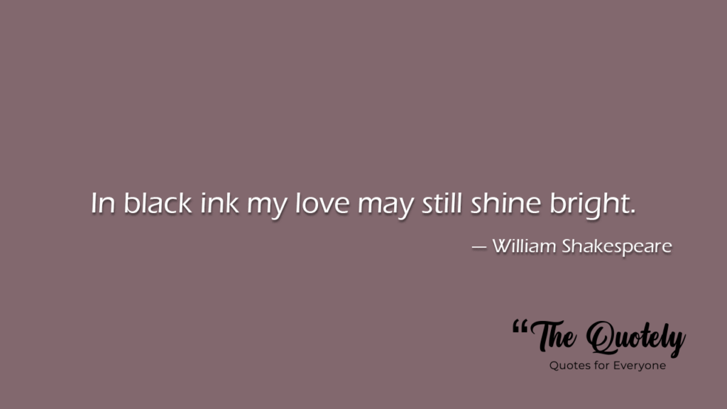 love quotes by shakespeare