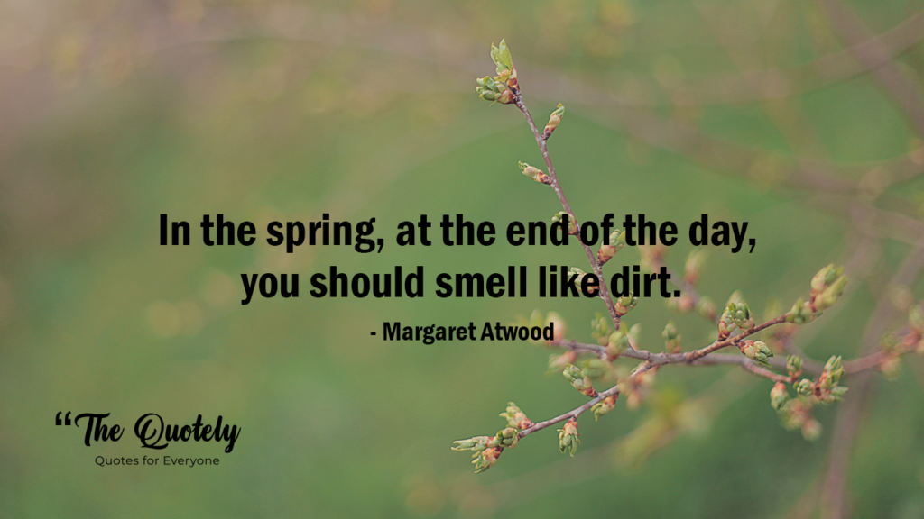 spring season quotes