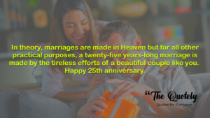 25th year wedding anniversary quotes