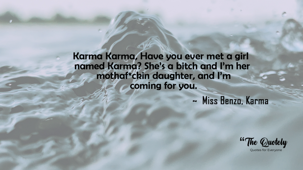karma quotes on love