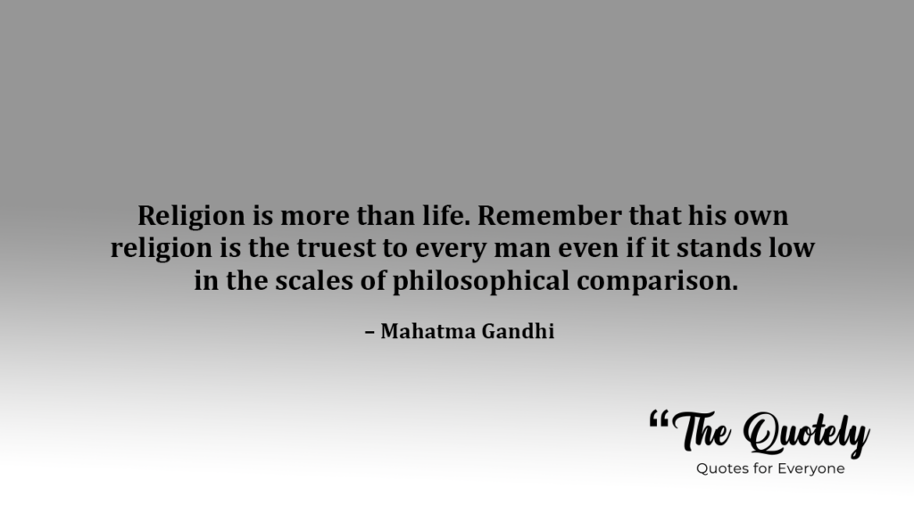 gandhi quotes about life