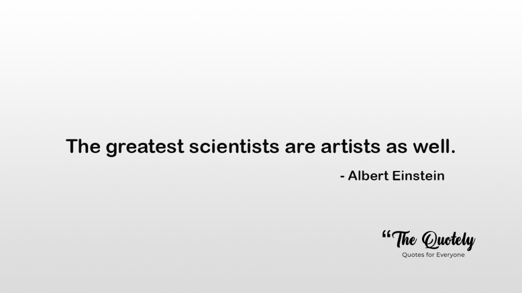Albert einstein quotes about science