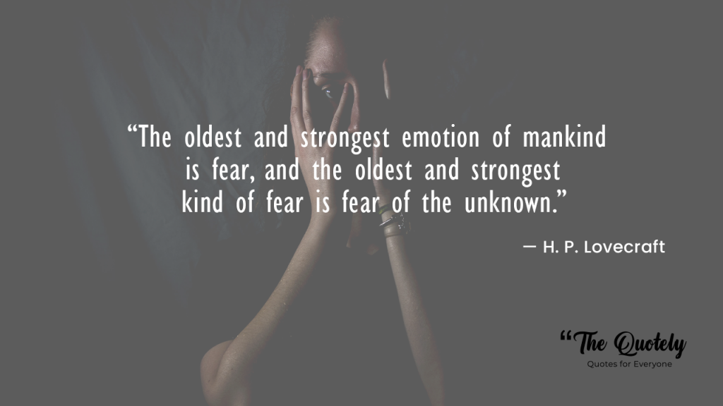 Fear quotes