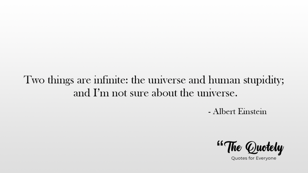 mind blowing Albert Einstein quotes
