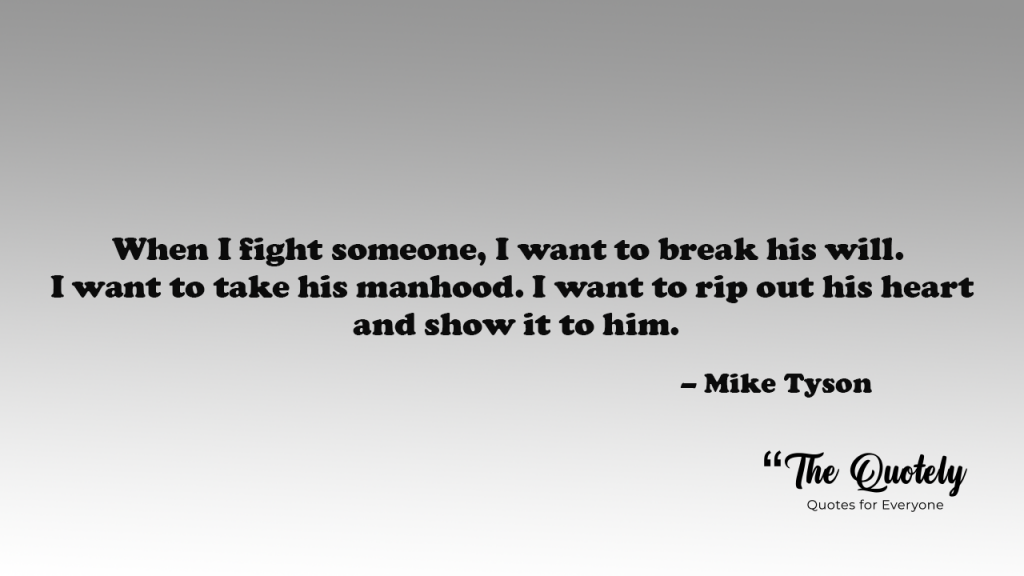 Greatest Mike tyson quotes
