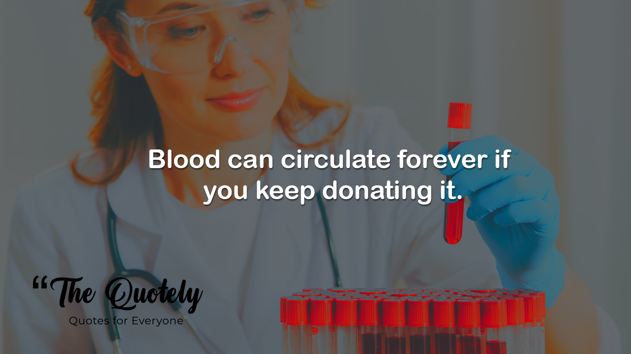 80+ Motivational Blood Donation Quotes to Save Lives