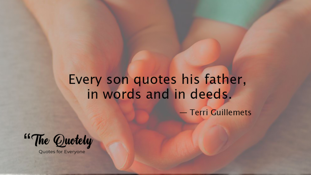 fathers quotes for son