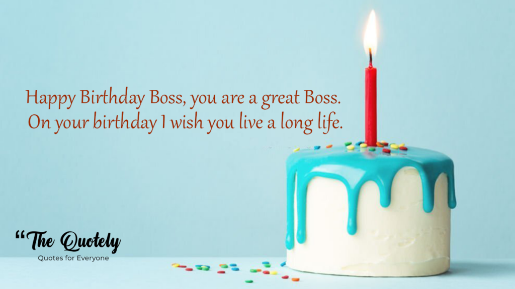 heart touching birthday wishes for boss