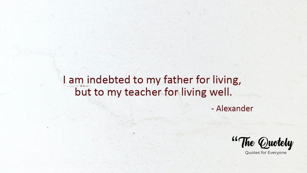 alexander the great quote