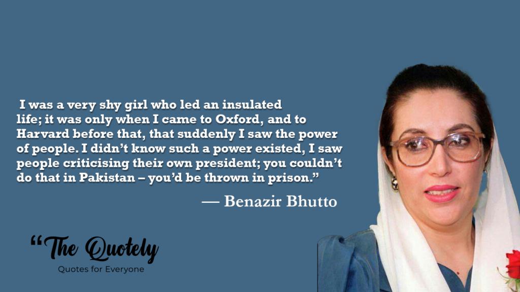 benazir bhutto feminist quotes