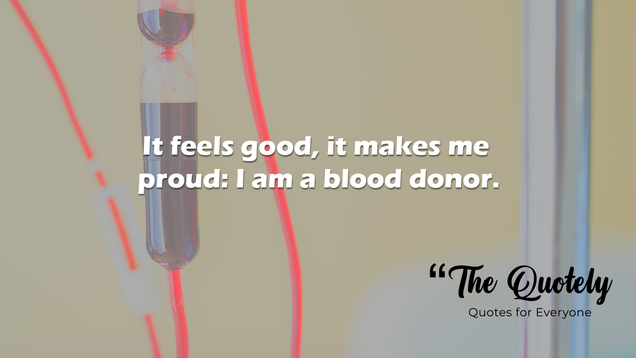 80+ Motivational Blood Donation Quotes to Save Lives