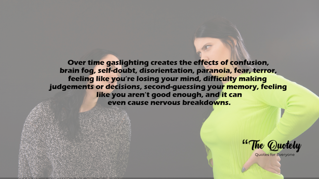 quotes about gaslighting