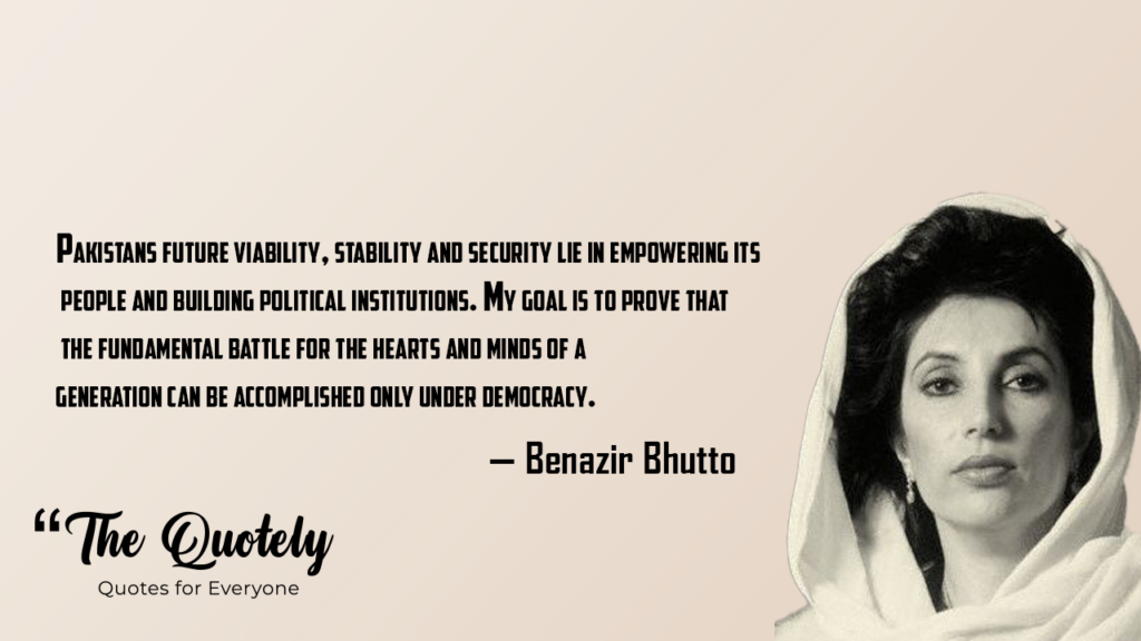 benazir bhutto quotes in urdu