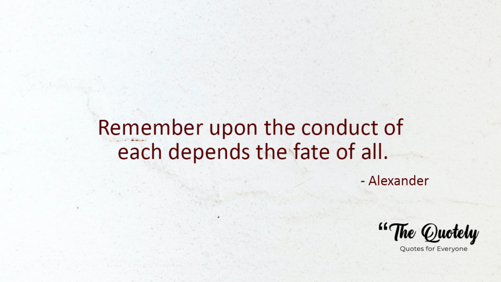alexander the great death quote