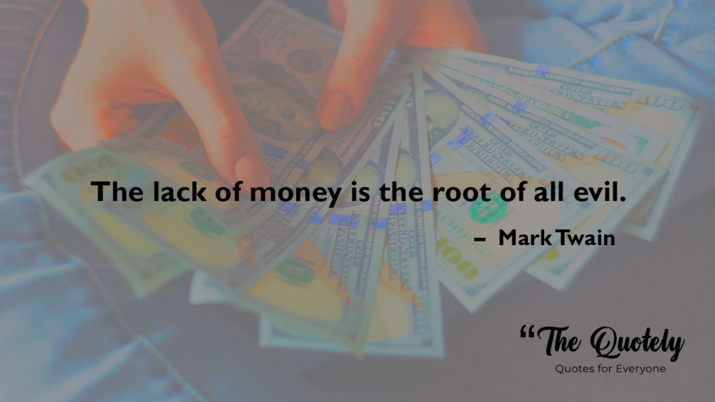 power of money quotes