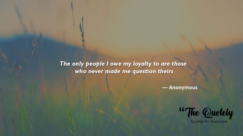 family loyalty quotes