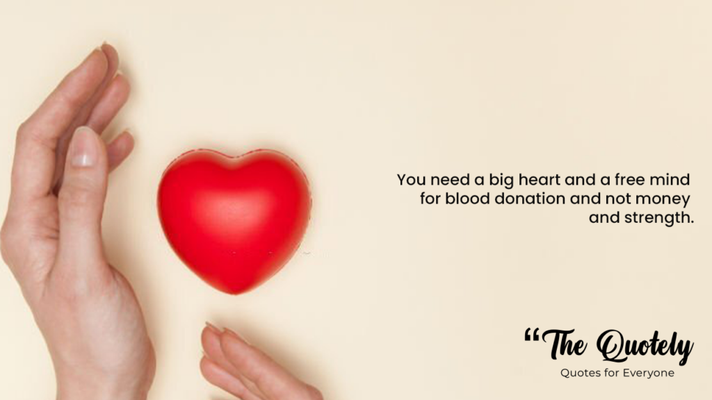 world blood donor day quotes
