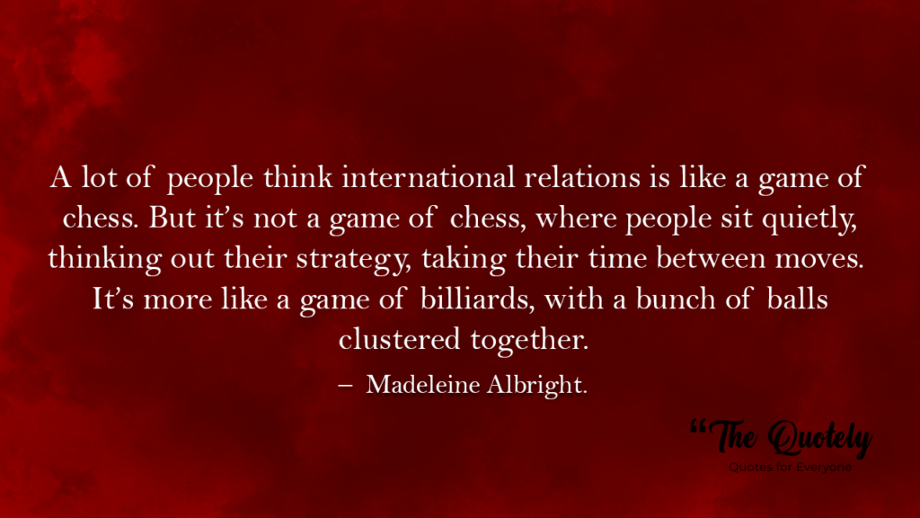 madeleine albright quotes on democracy
