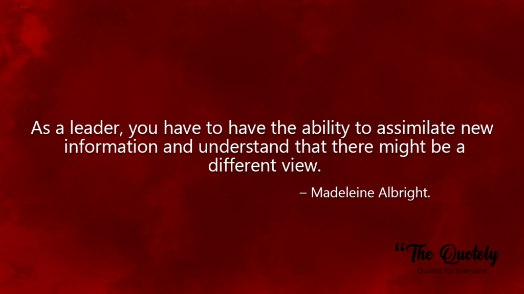 madeleine albright quotes