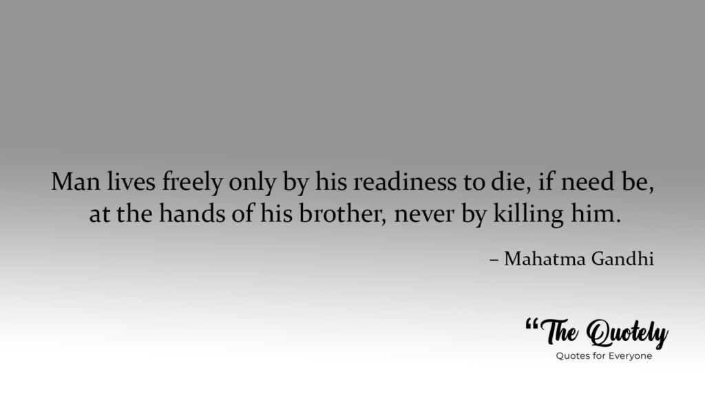 quotes about mahatma gandhi