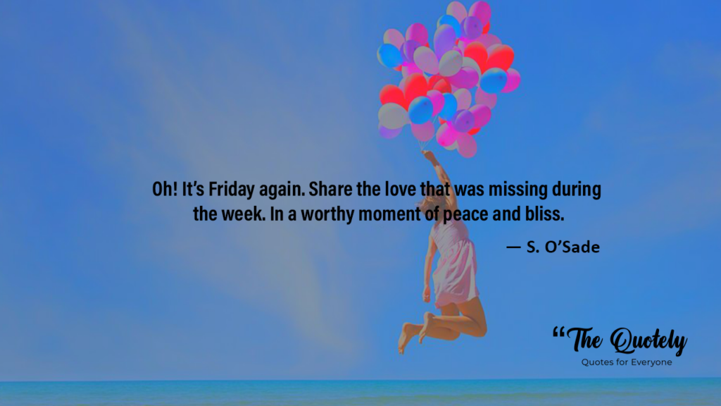 friday quotes with love