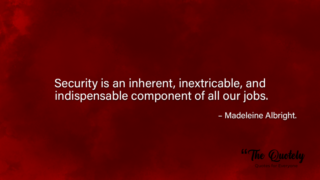 madeleine albright quotes mediocre
